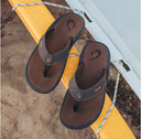OLUKAI OHANA MEN SANDAL DARK JAVA