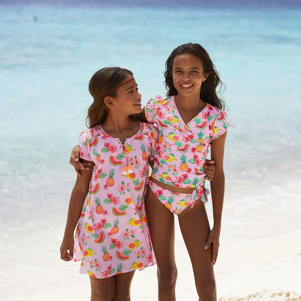 SUNUVA GIRL TASSEL KAFTAN
