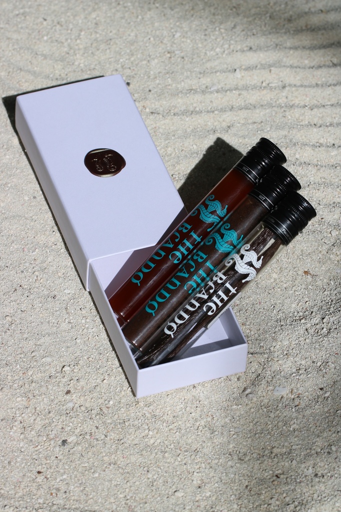 VANILLE SET DE 3 TUBES GOUSSES, EXTRAIT, POUDRE