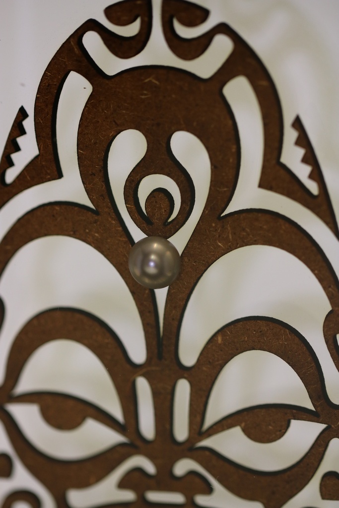 RESINE BOIS AJOURÉ RECTANGLE TIKI + KESHI 