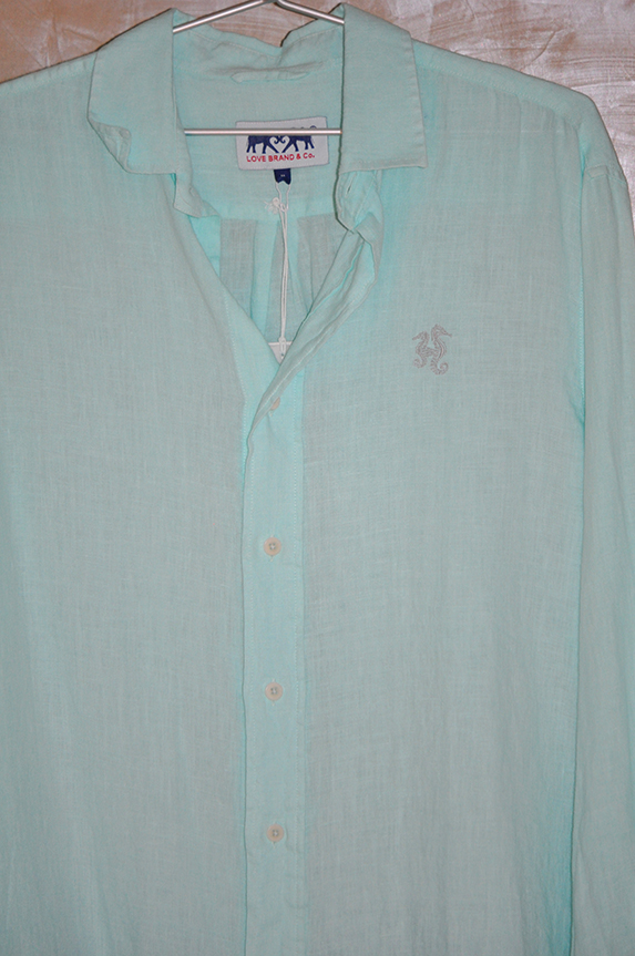 LOVE BRAND &amp; CO CHEMISE LIN MINT