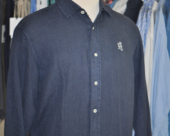 LOVE BRAND &amp; CO CHEMISE LIN NAVY