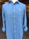 LOVE BRAND &amp; CO LINEN SHIRT FRENCH BLUE (S)