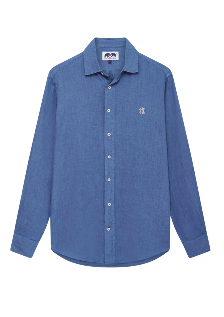 LOVE BRAND CHEMISE LIN DEEP BLUE ML