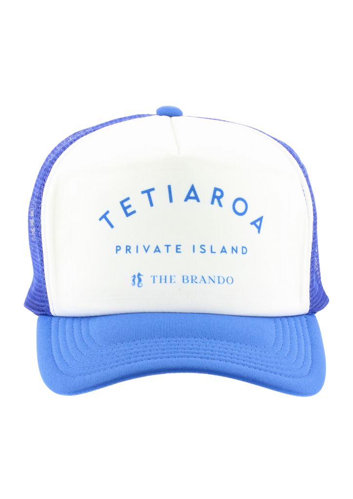  TRUCKER NYLON TETIAROA ARCH PRINTED CAP
