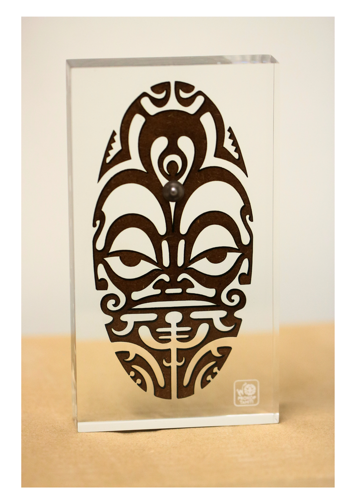 RECTANGULAR TIKI RESIN