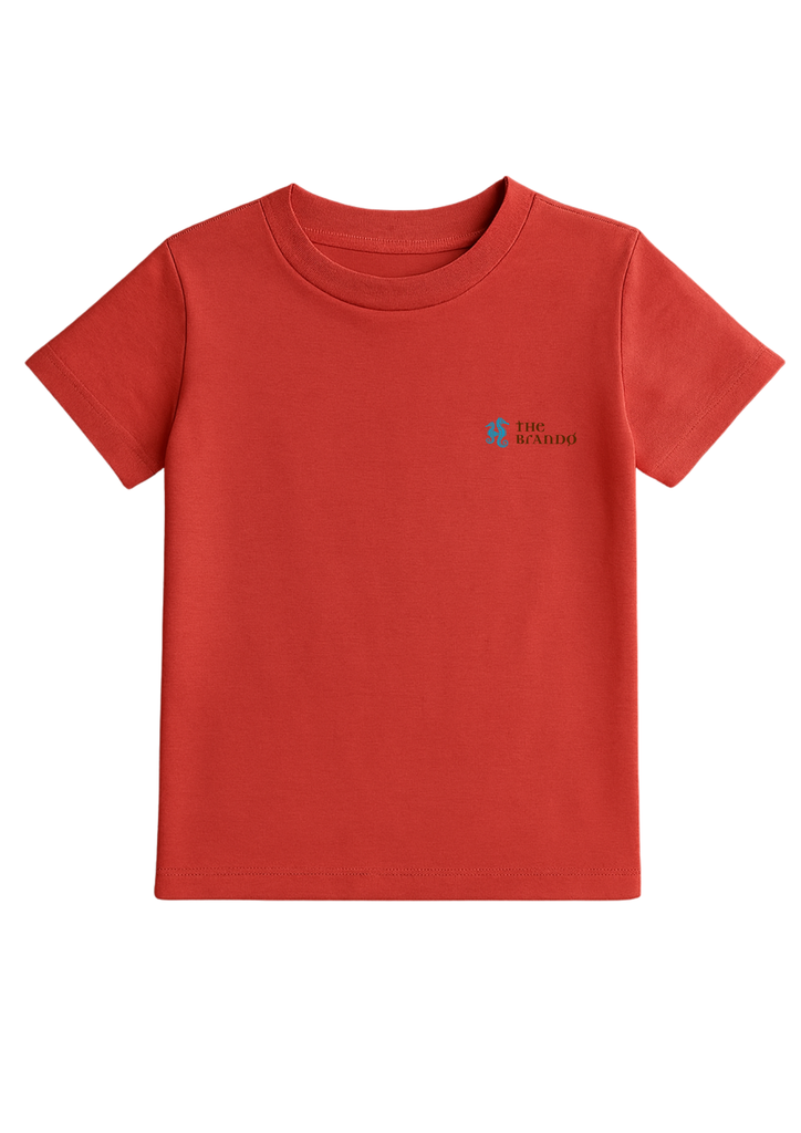 TSHIRT ENFANT ORGANIC LOGO FRONT & BACK