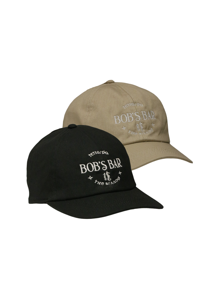NOW CASQUETTE ORGANIC BOB'S BAR BRODÉ
