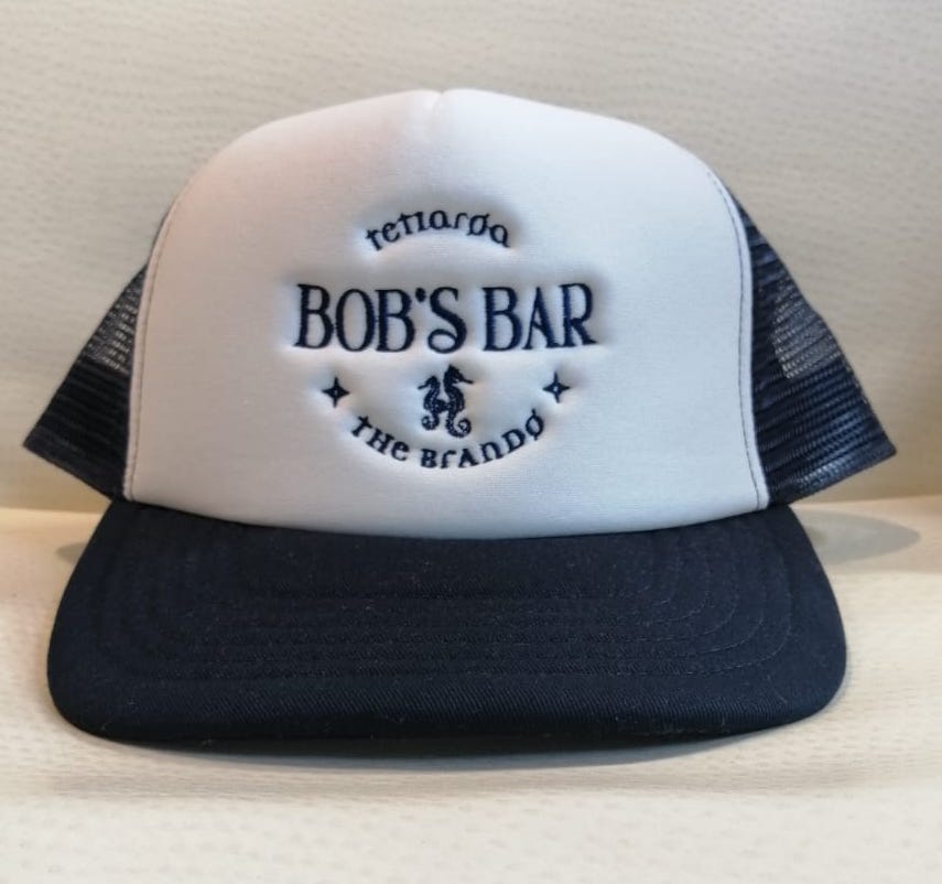 NOW CASQUETTE TRUCKER BOB'S BAR BRODÉ
