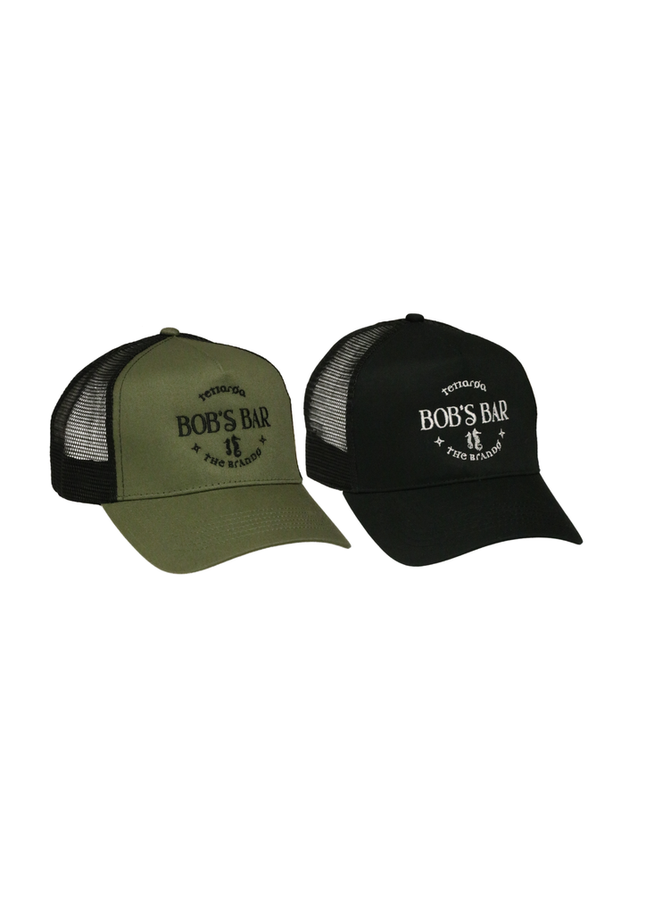 NOW CASQUETTE TRUCKER BOB'S BAR BRODÉ