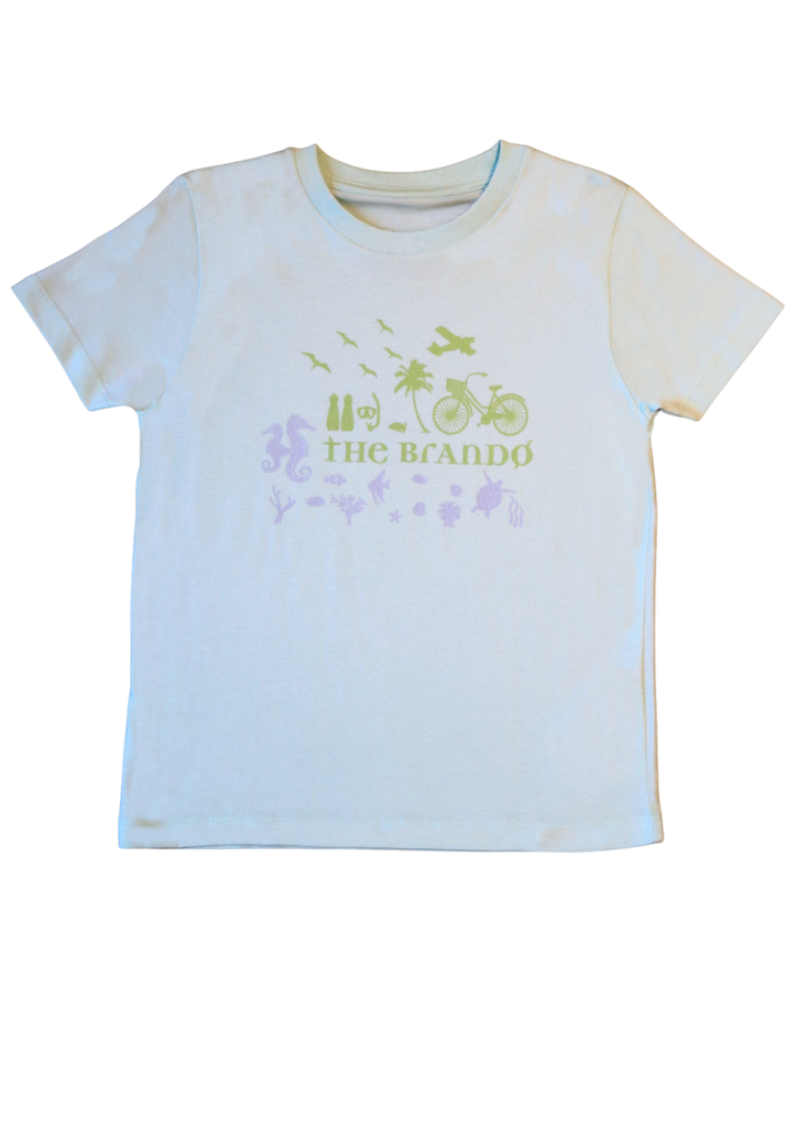  TSHIRT ENFANT ORGANIC LOGO DOODLE