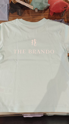 TSHIRT ENFANT ORGANIC LOGO FRONT & BACK