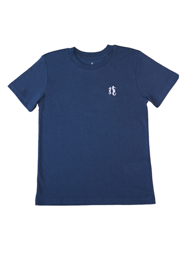 TSHIRT ENFANT ORGANIC LOGO HIPPOCAMPE