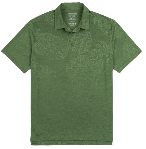 TORI RICHARD DOLCE VITA POLO GREEN