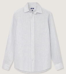 LOVE BRAND CHEMISE LIN LOGO SKY LINES ML