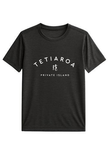 SHORT SLEEVE SUN SHIRT TETIAORA ARCH HEATHER DK GRAY