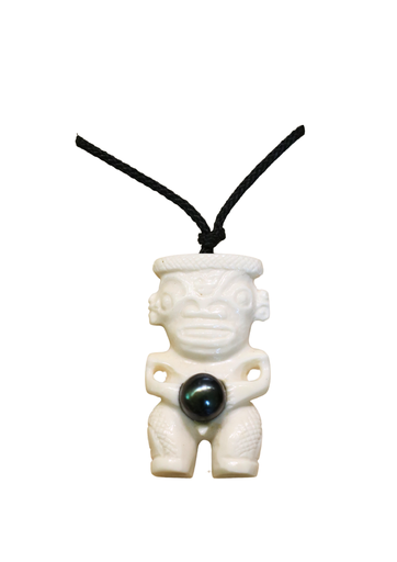 COLLIER TIKI PERLES -  MARQUISES 