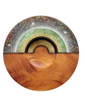 KEN HARDIE ASSIETTE OBSERVATION DES CYCLES 